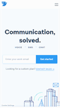 Mobile Screenshot of messagebird.com